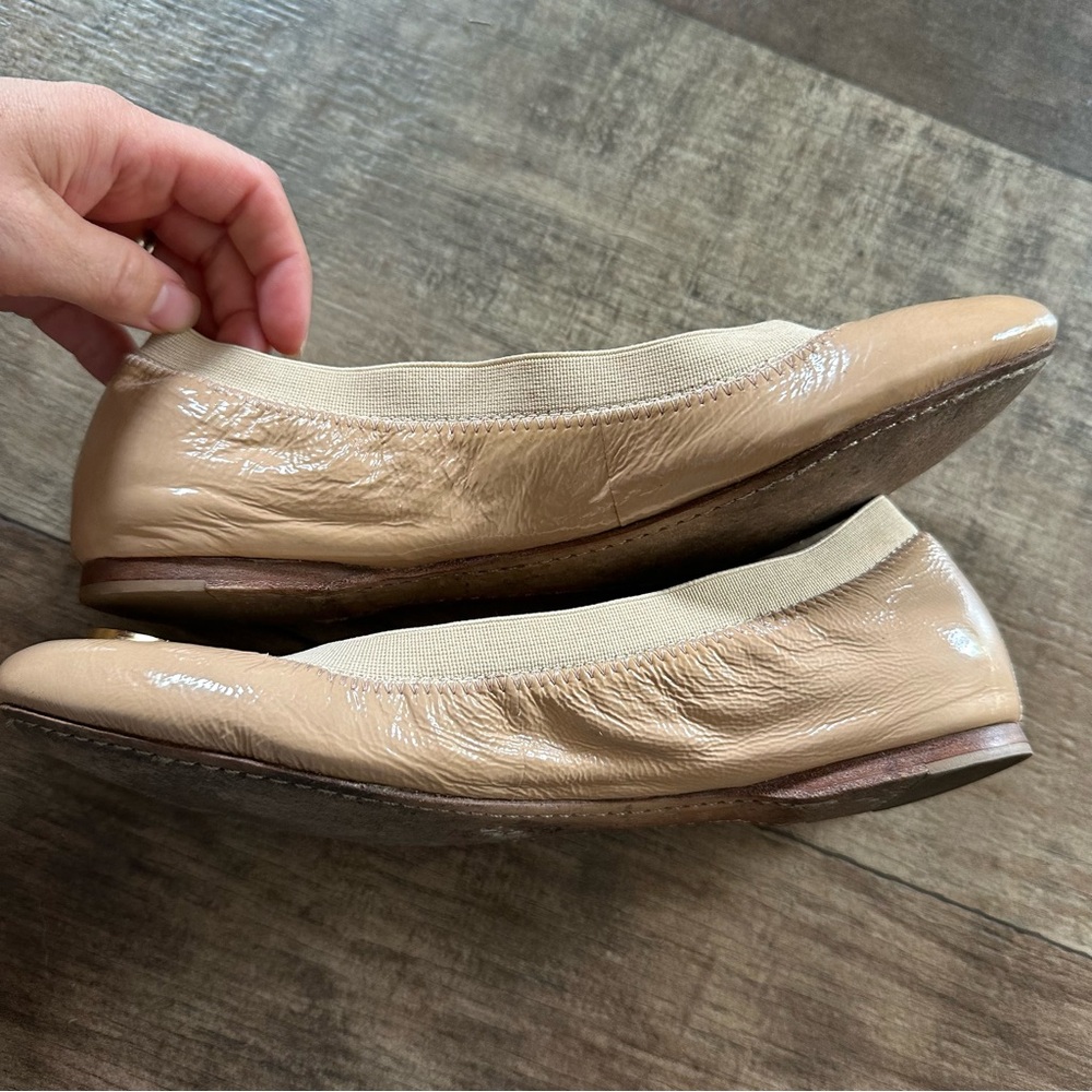 Tory Burch sand ballet flats - Picture 9 of 11